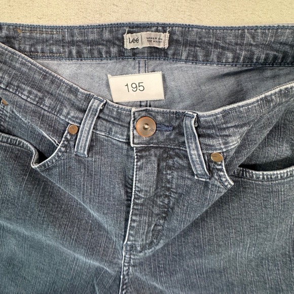 Lee Bootcut Jeans Women's 30x29 Dark Wash Blue Lower On The Waist Denim - Picture 8 of 8